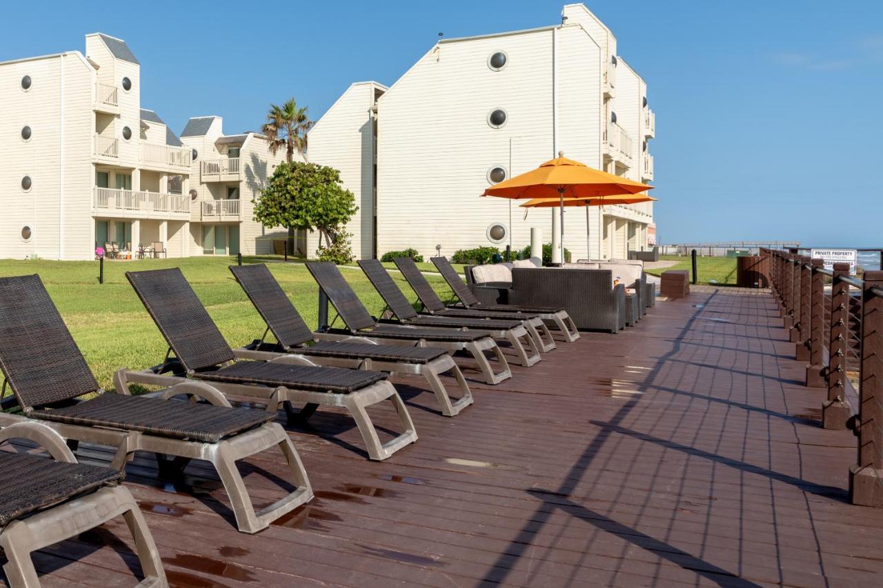Steps To The Pool & Beach Beautiful Beachfront Resort, Shared Pools 사우스 파드레 아일랜드 외부 사진