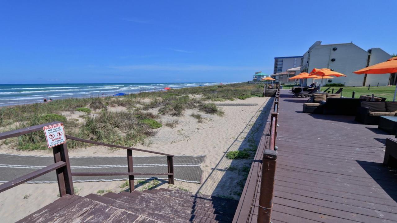 Steps To The Pool & Beach Beautiful Beachfront Resort, Shared Pools 사우스 파드레 아일랜드 외부 사진