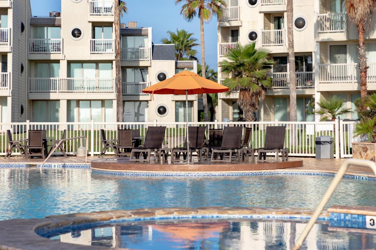 Steps To The Pool & Beach Beautiful Beachfront Resort, Shared Pools 사우스 파드레 아일랜드 외부 사진